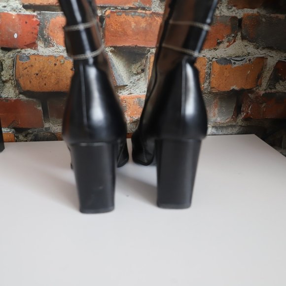 Black Ankle Boots - Picture 4 of 6